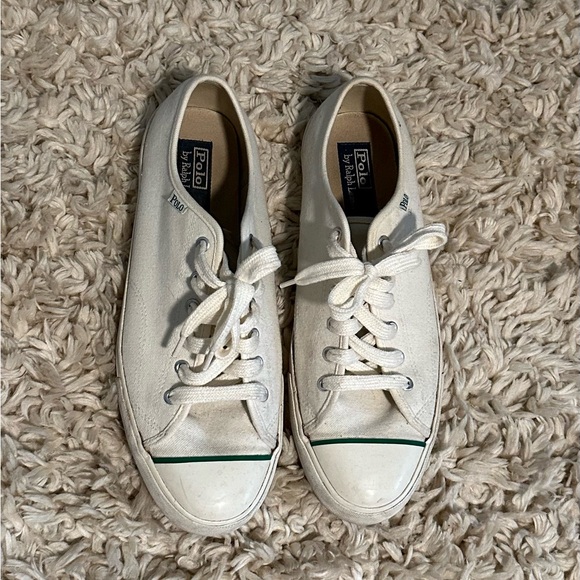 Polo Ralph Lauren Roberts Canvas Shoe Sz 11.5 - Picture 2 of 7